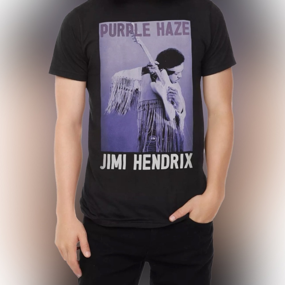 Jimi Hendrix Purple Haze T-Shirt Size Medium